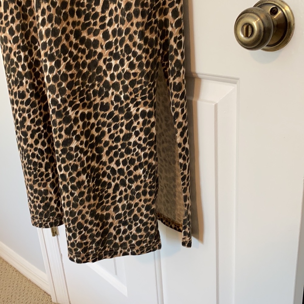 ⚡️LAST DAYS! J Crew maxi dress animal print sleeveless Size M - Picture 5 of 9